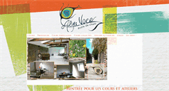 Desktop Screenshot of ecole-alya-voce.com